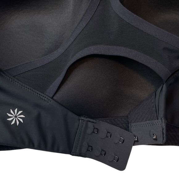 Athleta Advance Sports Bra Black Size 34DD High Impact Compression Adjustable - Picture 6 of 7